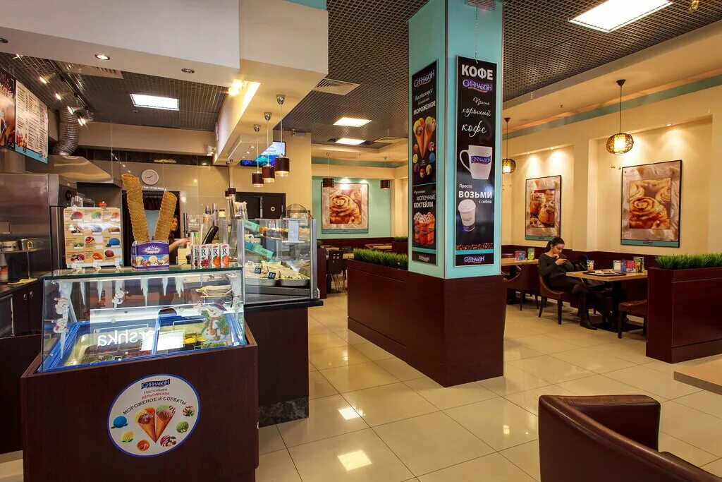 Cinnabon ул маршала неделина 6 фото Cinnabon, кофейня, Кольцовская ул., 35, Воронеж Яндекс Карты