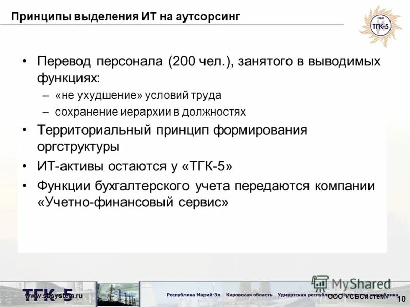 принципы выделения стилей