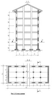 Каркасные здания чертеж