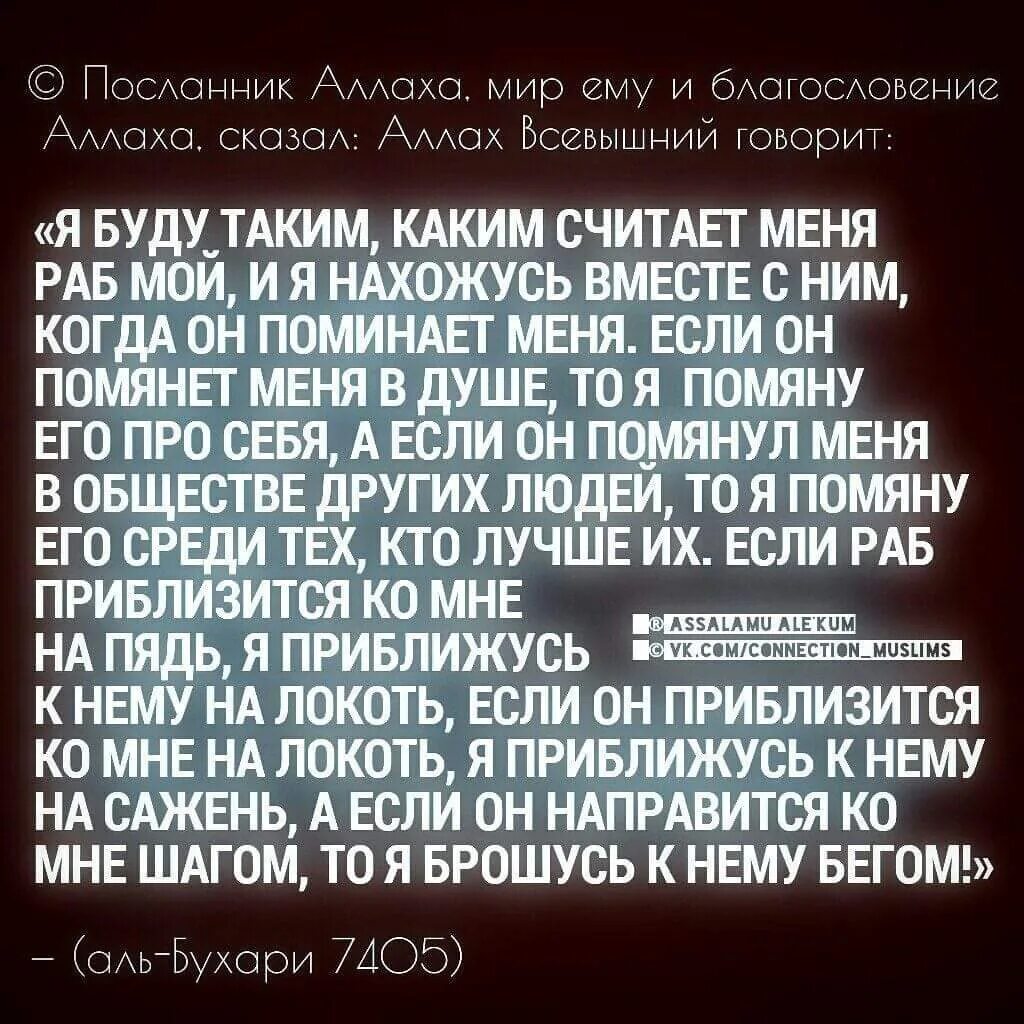 Сура про любовь. Хадисы. Посланник Аллаха сказал.