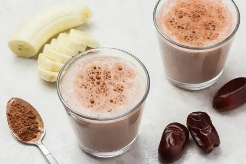 Какао с бананом и молоком рецепт