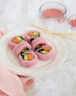 Pink food shorts
