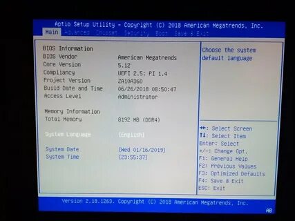 Bios ii