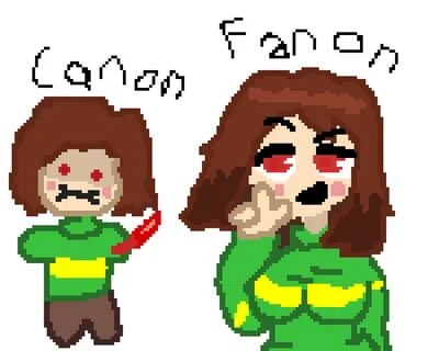 Pixilart - Literally Fanon Chara.