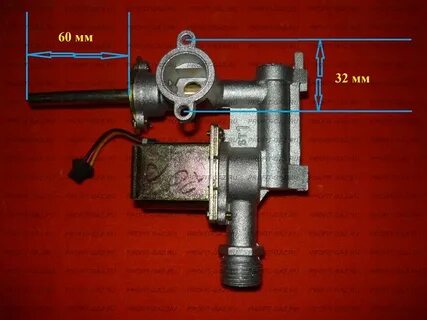 Газовый узел газовой колонки оазис