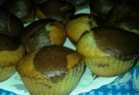 Кекс без яиц и молока