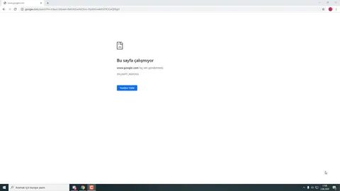 Net err empty response