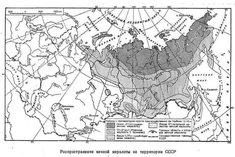 Южная граница распространения мерзлоты. Карта вечной мерзлоты в России. Зона вечной мерзлоты в России на карте. Карта распространения вечной мерзлоты в России. Вечная мерзлота в россии на карте