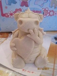 Дракончик из соленого теста