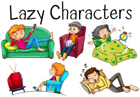 Download Lazy people doing boring activities for free.