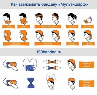 Как завязать шарф как балаклаву
