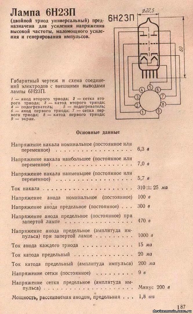 6 н 23 п. Распиновка лампы 6н3п. Радиолампа 6н3п характеристики. Даташит лампу 6н1п. Лампа 6ж8 цоколевка.