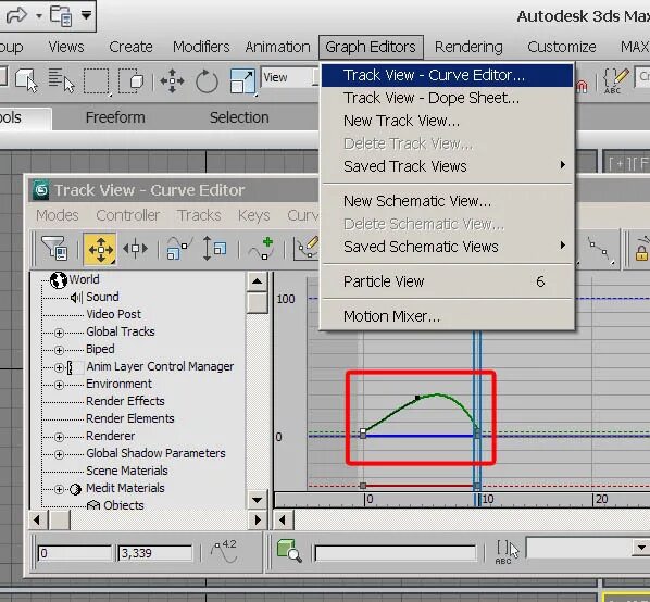 Curve editor. Curve editor