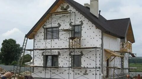 Утепление дома снаружи фото