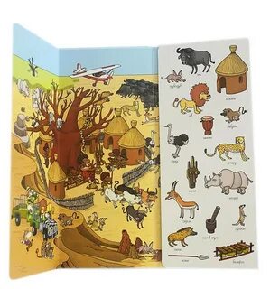 Книга найди и покажи животные