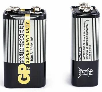 Батарейки типа 9v