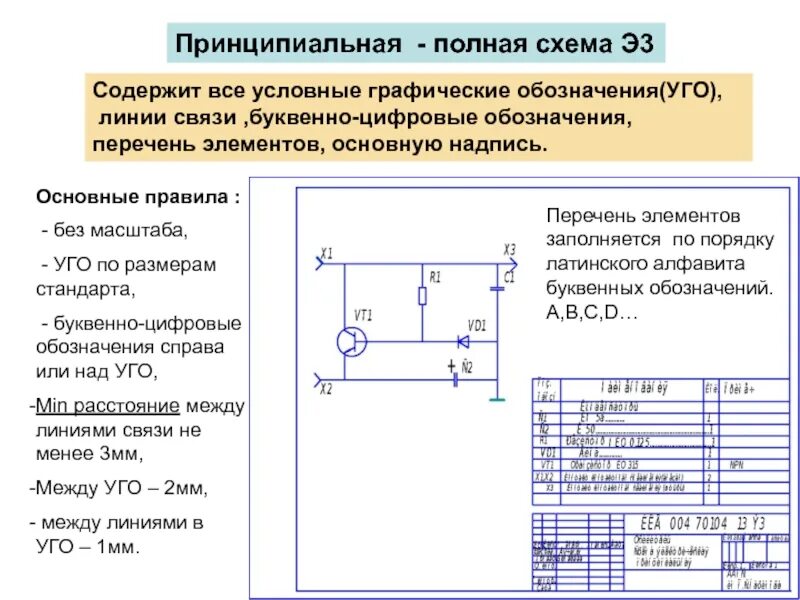 Схемы э д с. Обозначение электрической принципиальной схемы на чертеже э3. Схема принципиальная (полная). Принципиальная схема ЕСКД. Принципиальная схема э3.