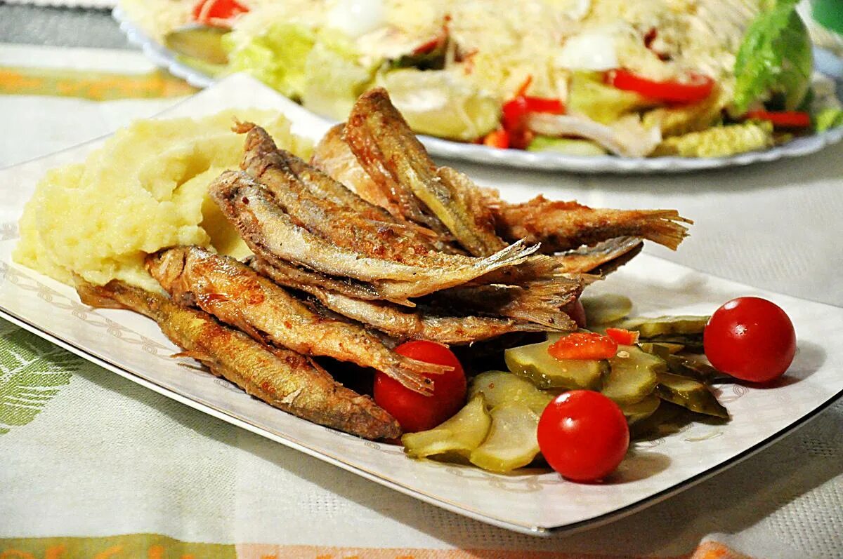 Блюда из корюшки