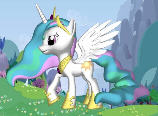 Селестия 3д. Pony creator Celestia. 3d Академия пони.