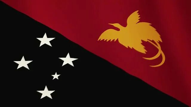 Papua New Guinea Classic Round Sticker Zazzle Guinea flag, Papua new guinea, Rou