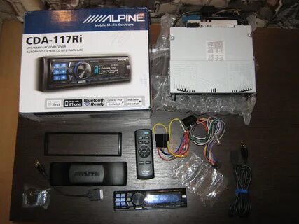 Alpine подключить блютуз