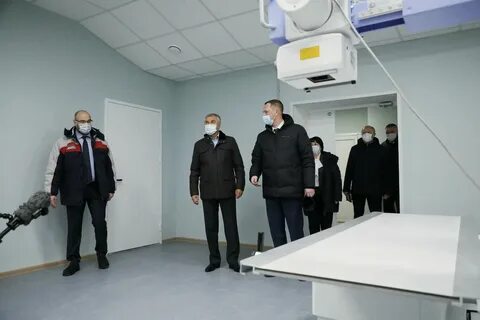 Открытие областной больницы