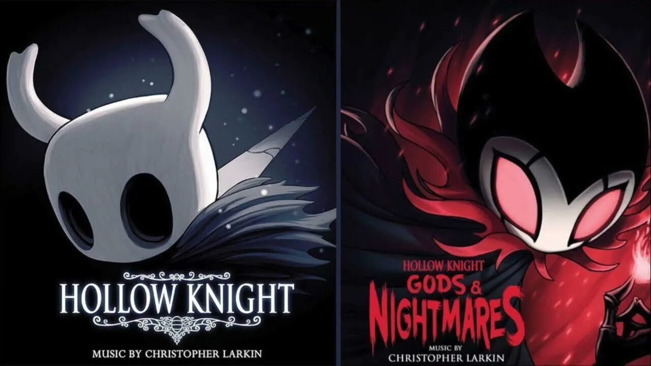 Кристофер Ларкин Hollow Knight. Hollow Knight - Gods & Nightmares. Холлоу Найт Постер. Hollow Knight обложка.