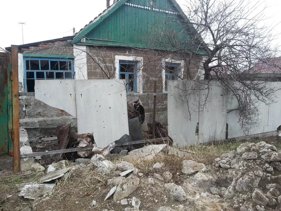 Обстрел авдеевки