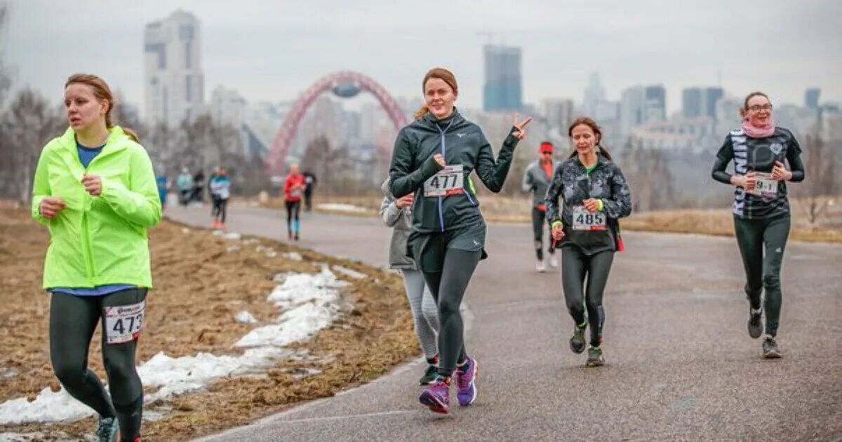 Grom relay 2023. Весенний марафон Москва 2023. Забег.