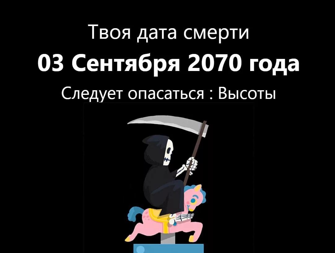 Причина моей смерти тест. Дата моей смерти тест. Тест Дата смерти и причина. Дата своей смерти.