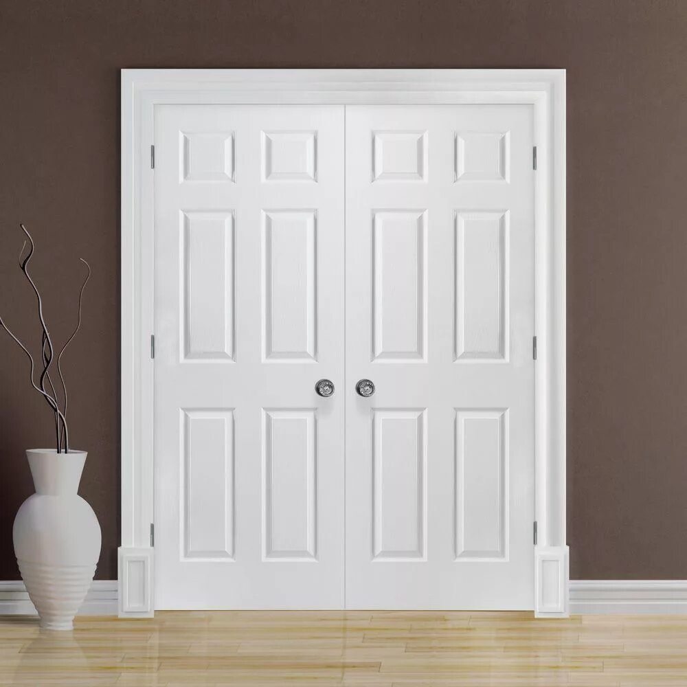 Flat door. Двойные двери. Двустворчатые двери межкомнатные. Белая дверь. Двойные белые двери.