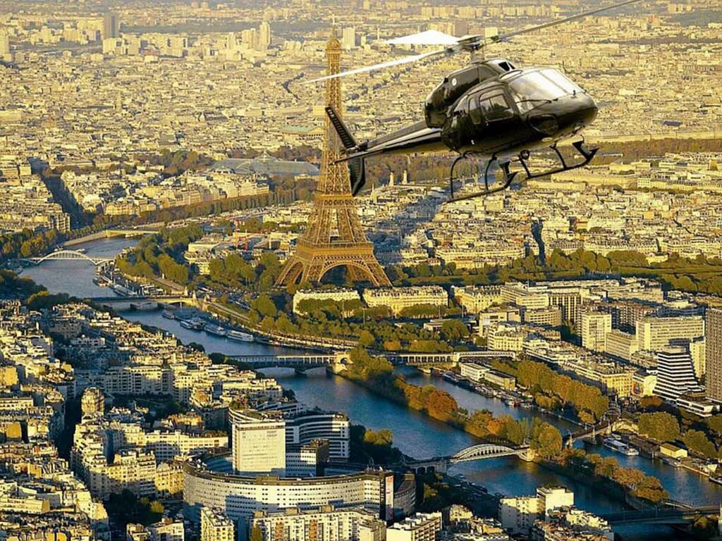 Flying paris