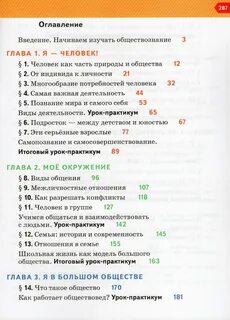 Обществознание 7 класс содержание