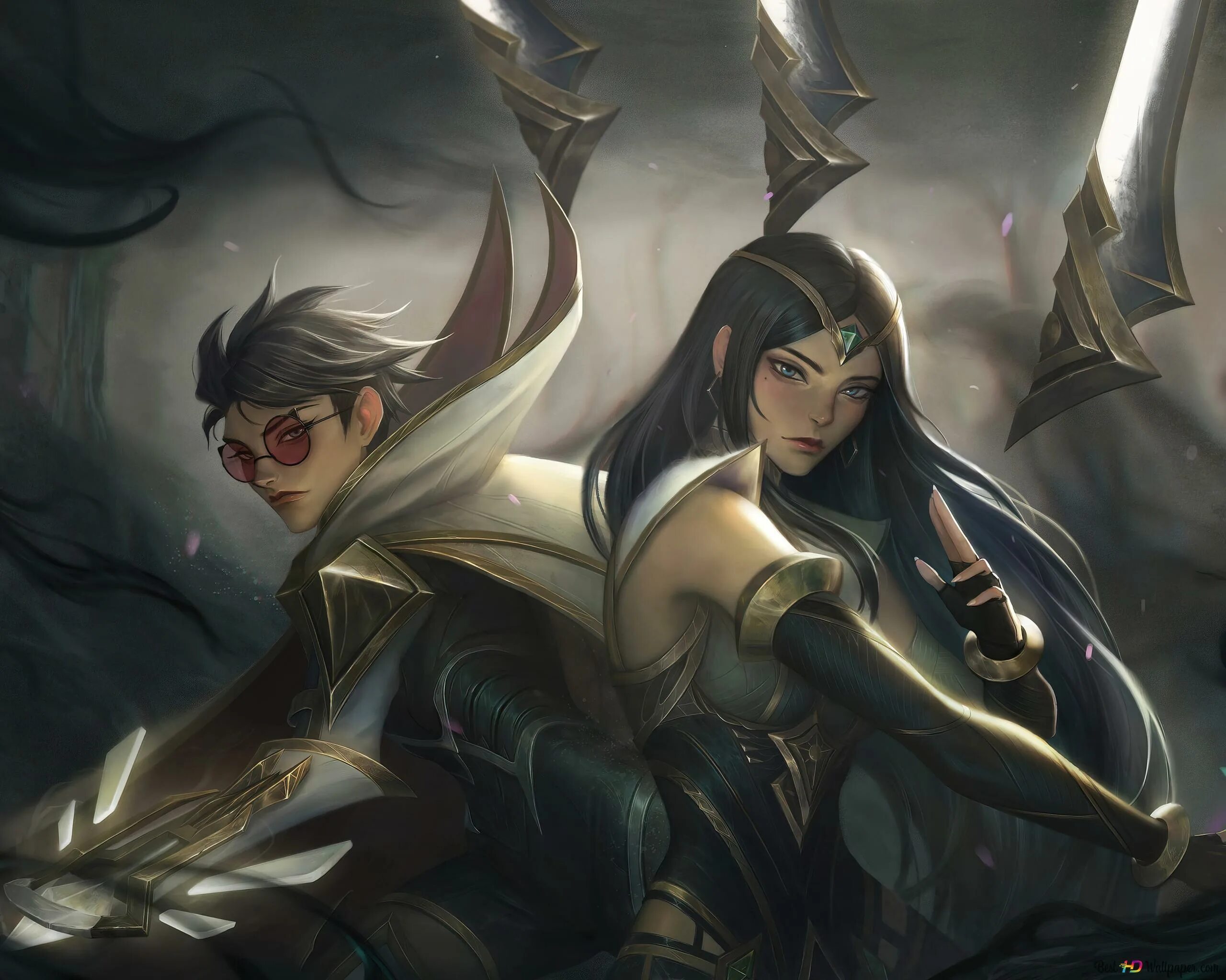 Пале дарк вейн. League of legends вейн. страж света ирелия.