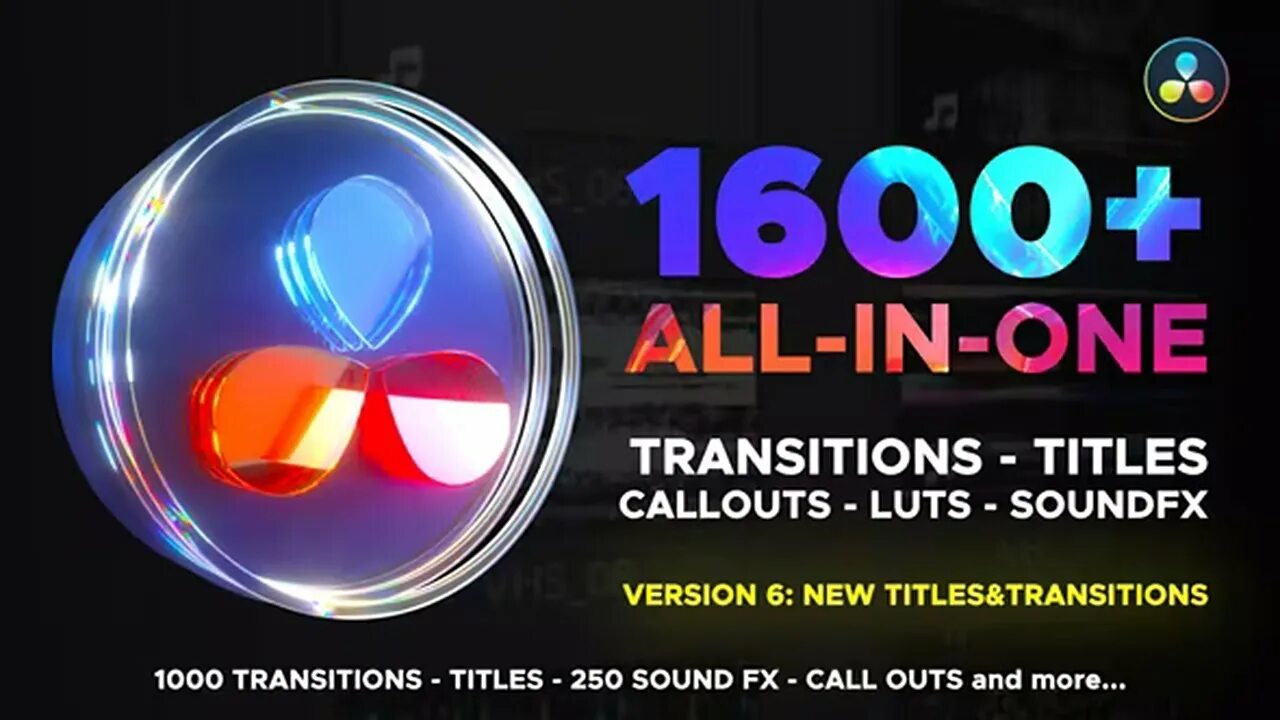 Videohive transitions. Videohive - motion graphic pack for davinci resolve v.3.