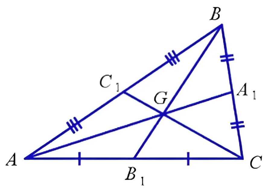 Медиана треугольника 2 1. Точка пересечения медиан. Точка пересечения медиан треугольника. Точка пересечения трёх медиан. Точка пересечения медиан построение.