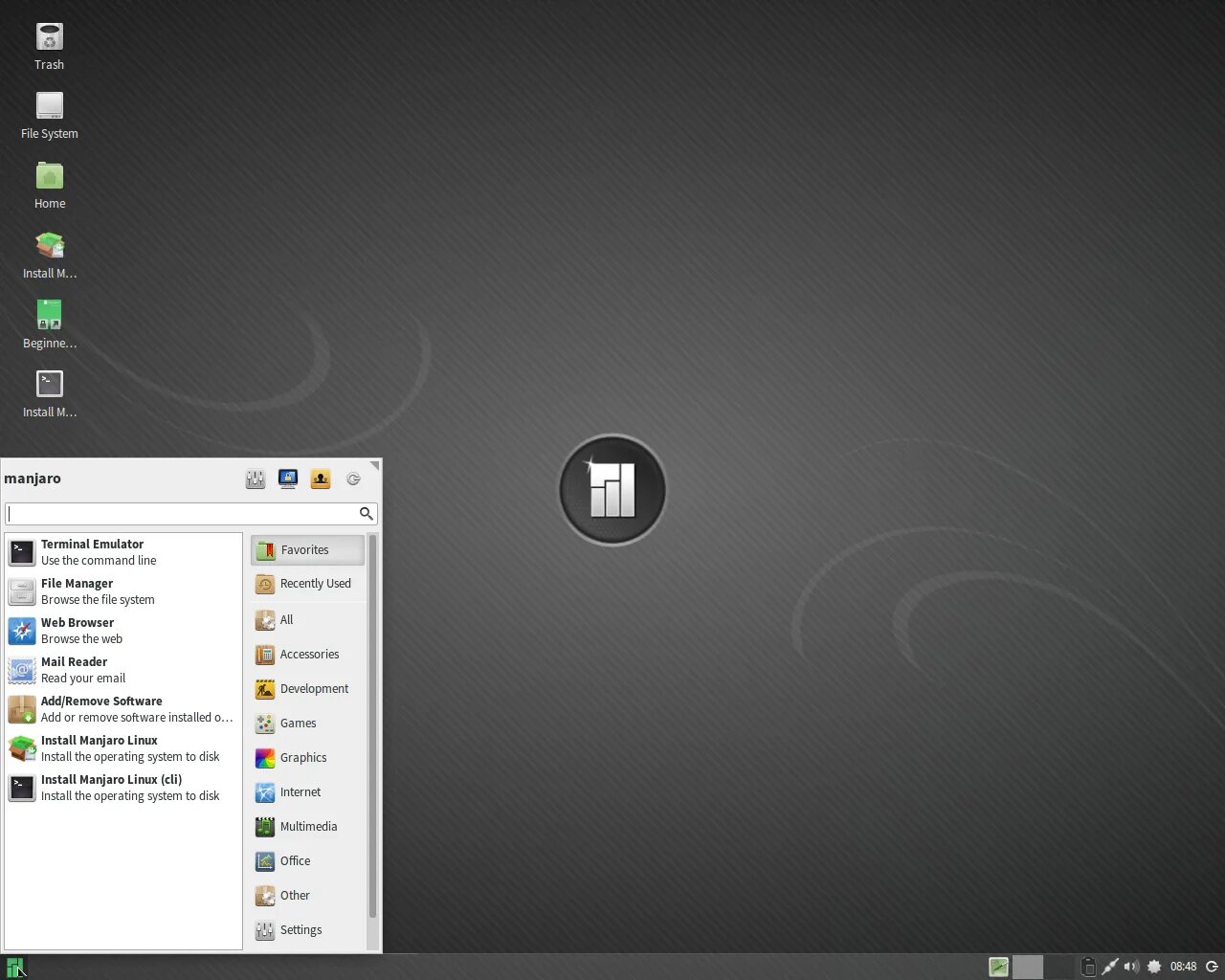 Resolve linux. Манджаро линукс. arch linux xfce. xfce linux интерфейс. manjaro linux xfce.