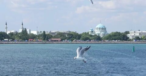 Набережная имени терешковой евпатория