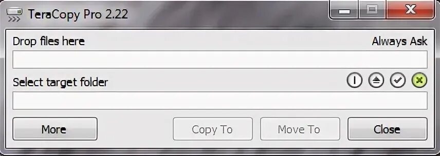 Target folder