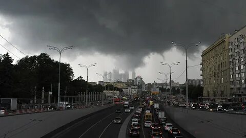 Какой ураган надвигается на москву