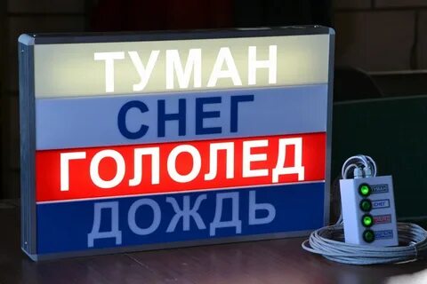 Табло погодных условий