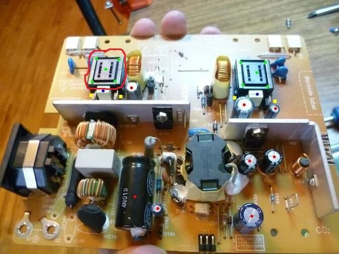 Блок питания монитора viewsonic. Adp-40af. abb af40. плата блока питания adp458w. al1715sm блок питания.