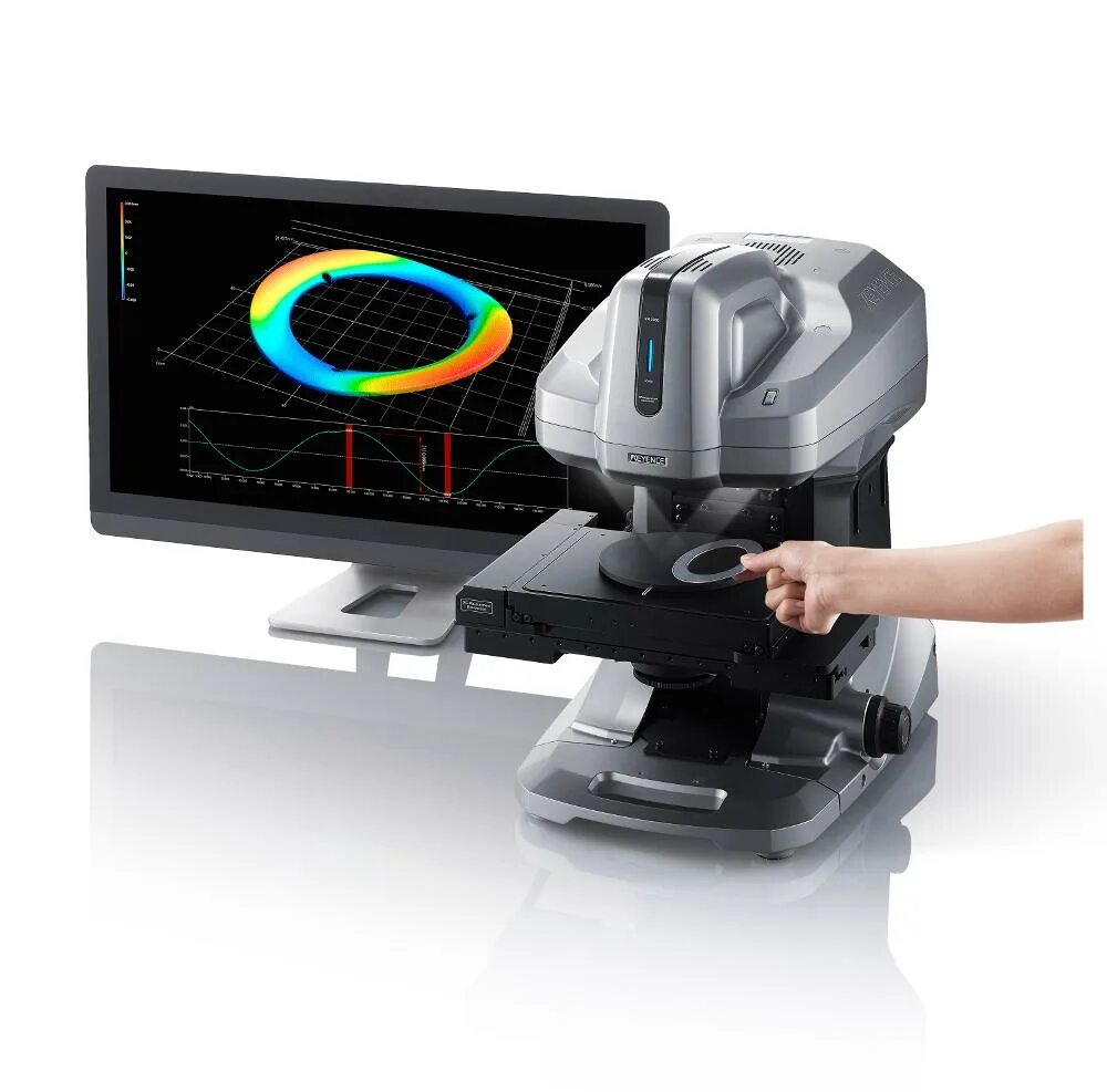 3d Profilometer VR-5000 from keyence. VR 500 сканер. 3д измерение. Keyence Corporation.