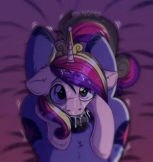 alicorn, pony, unicorn, rcf community, blowjob, both cutie marks, cum, cum in...