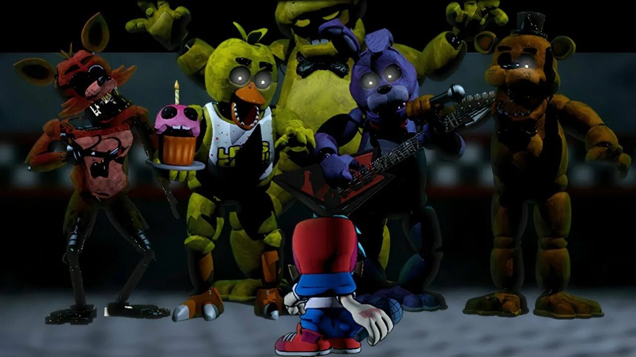 FNF vs FNAF 1. FNF vs FNAF. FNF vs FNAF 2. ФНФ против ФНАФ.