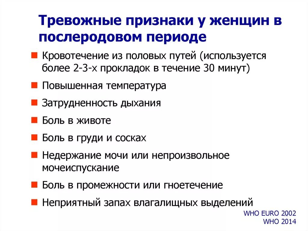 Орви мочеиспускание. Изменения женщины в послеродовом периоде. Признаки послеродового периода. Проблемы женщины в послеродовом периоде. Тревожные симптомы при беременности.