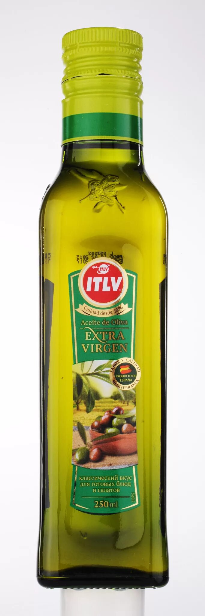 Масло оливковое нерафинированное первого холодного отжима