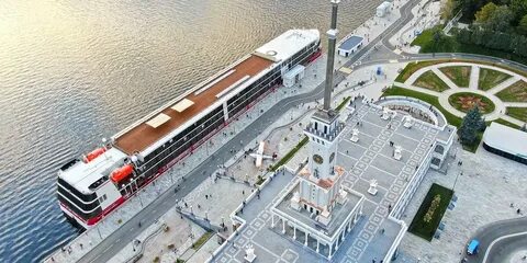 Теплоход москва зарядье