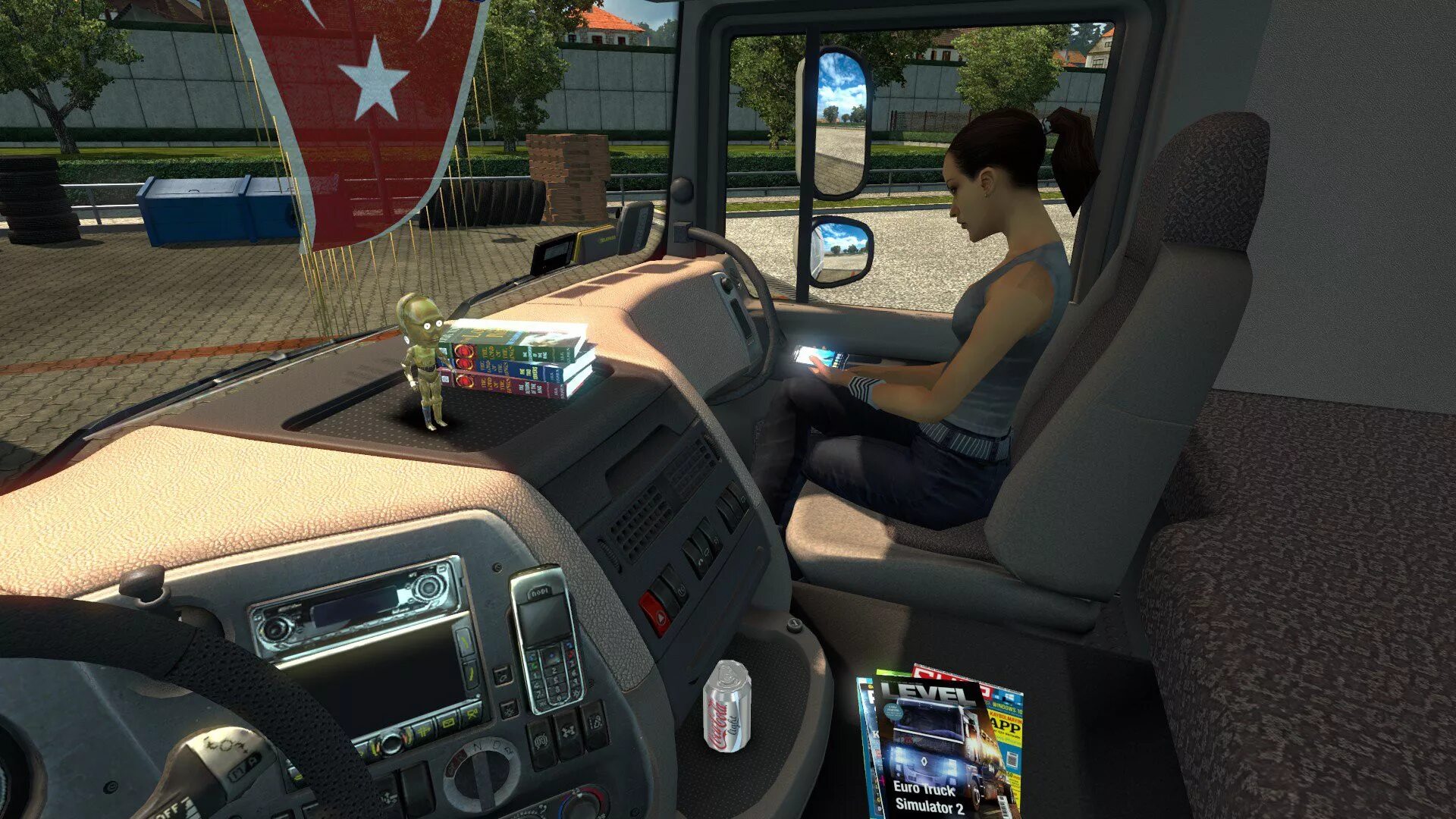 Мод етс 2 сисл. Евро трак симулятор 1. аксессуары в кабину для етс 2. ets 2 аксессуары в кабину 1.45. мод на в кабину аксессуары етс 2 1.45.