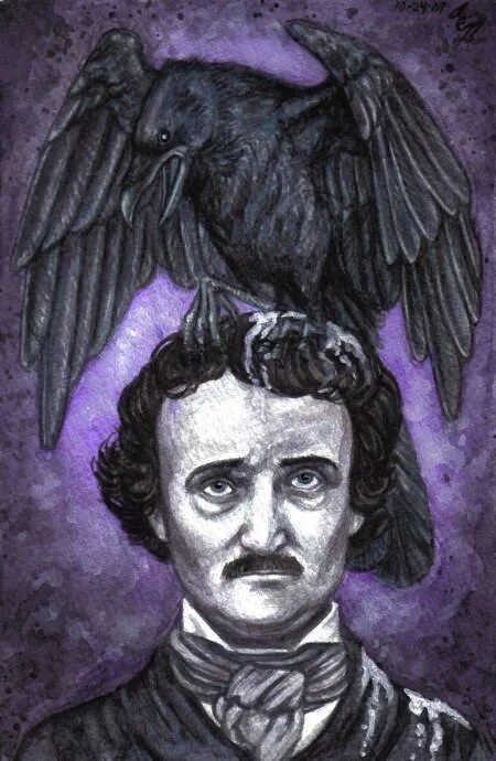 Raven poe. Edgar Allan POE.